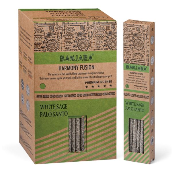 Second image of Incienso Palo Santo Banjara - Salvia Blanca