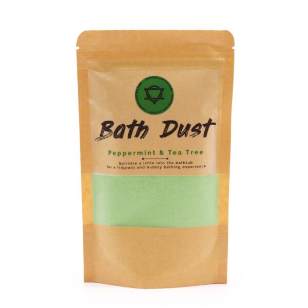 Second image of Polvo de Baño de Menta y Árbol del Té 190g