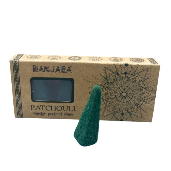 Second image of Conos piramidales Banjara Smudge - Patchouli