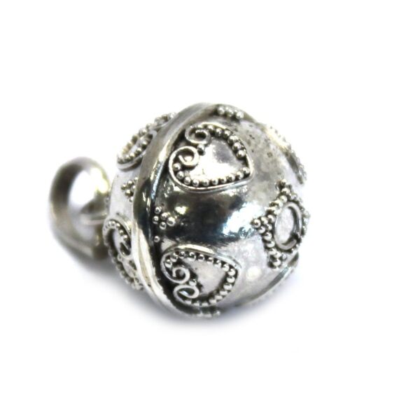 Second image of Ángel Campana Plateada - Amor - 12mm