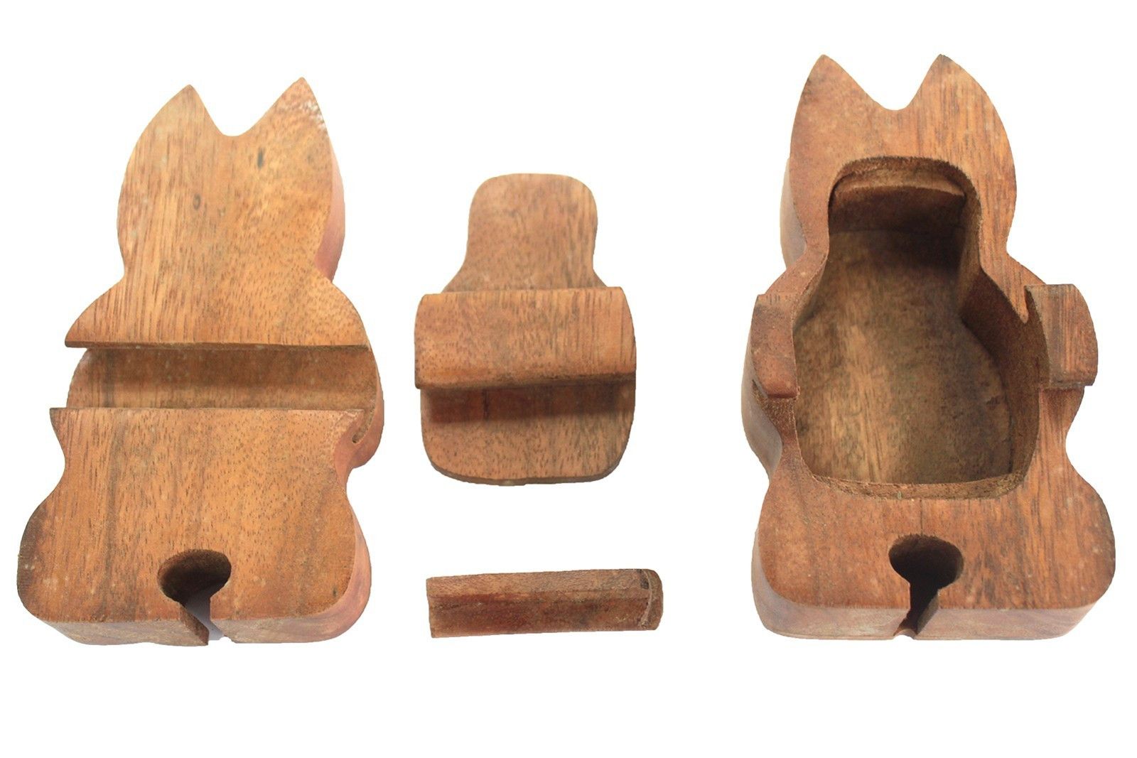 Second image of Caja mágica de Bali - gato de yoga