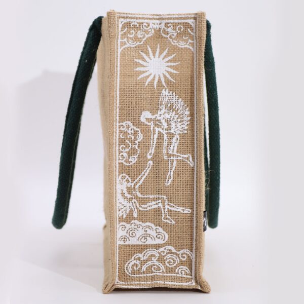 Second image of Bolsa Grande de Yute Hop Hare  - Soy Amada