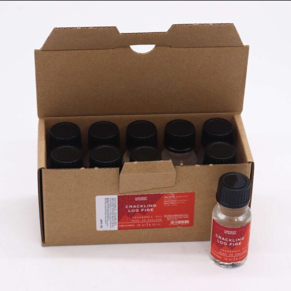 Second image of Crackling Log Fire Fragrance Oil 10ml