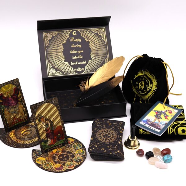 Second image of Tarot Hoja Dorada - Que comience la magia - Set de regalo