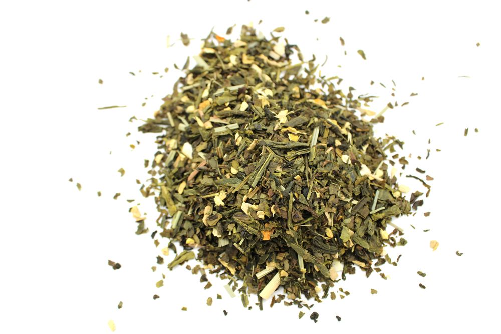 Second image of 50g Eco Classic Green Tea with Lemon and Ginger