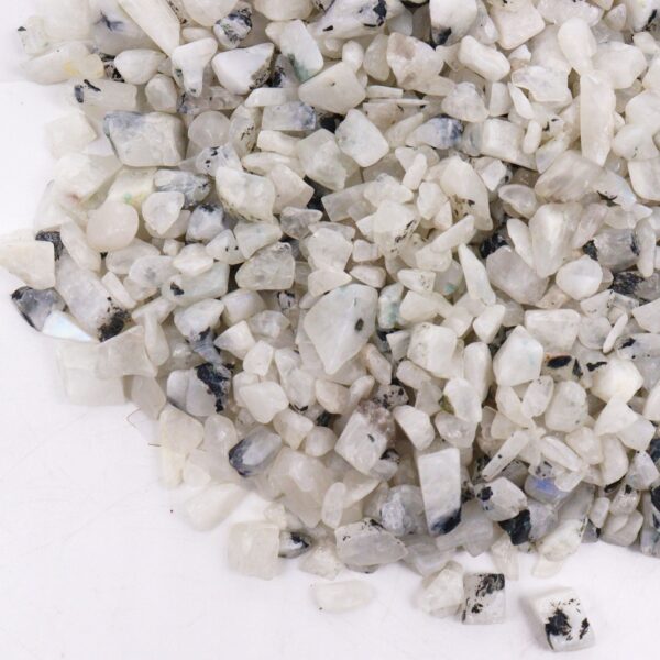 Second image of Rainbow Moon Chips Gemstone Chips Bulk - 1KG