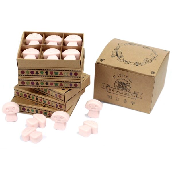 Second image of Caja de 6 ceras de Soja - Sándalo