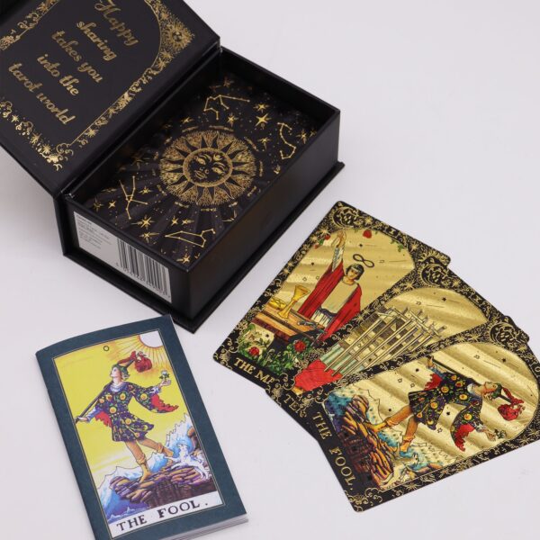 Second image of Tarot Hoja Dorada - Que comience la magia - Caja de regalo