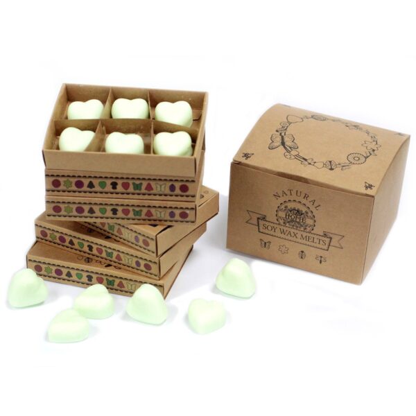 Second image of Caja de 6 ceras de Soja - Sandía