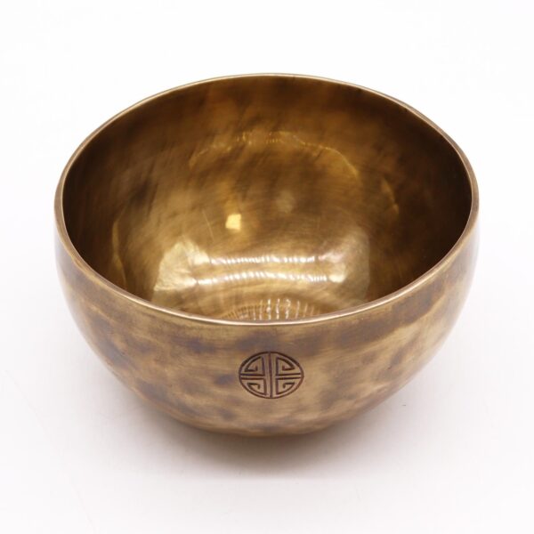 Second image of Cuenco lunar nepalí grande - (aprox. 850 g) - 17 cm