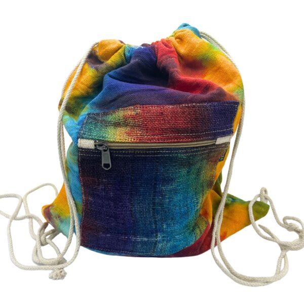 Second image of Bolsa de cuerda de cáñamo Tiedye