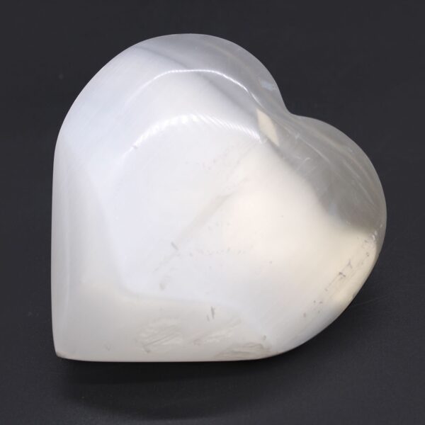 Second image of Corazón de selenita - 10 cm