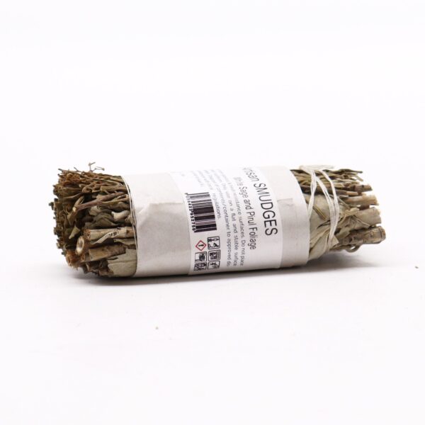 Second image of Atado de Hierba - Salvia Blanca y Follaje de Pirul