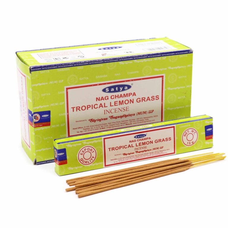 Varillas de Incienso Satya 15g - Tropical Lemongrass