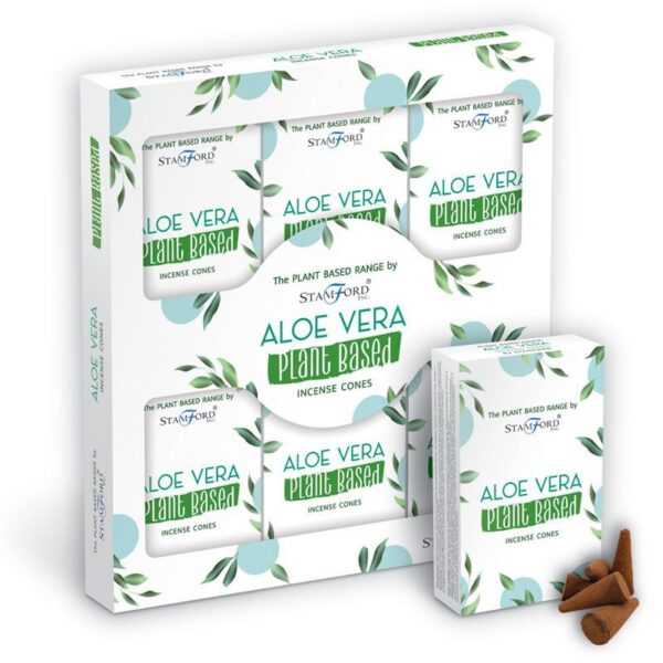 Second image of Conos de Incienso a Base de Plantas -  Aloe Vera