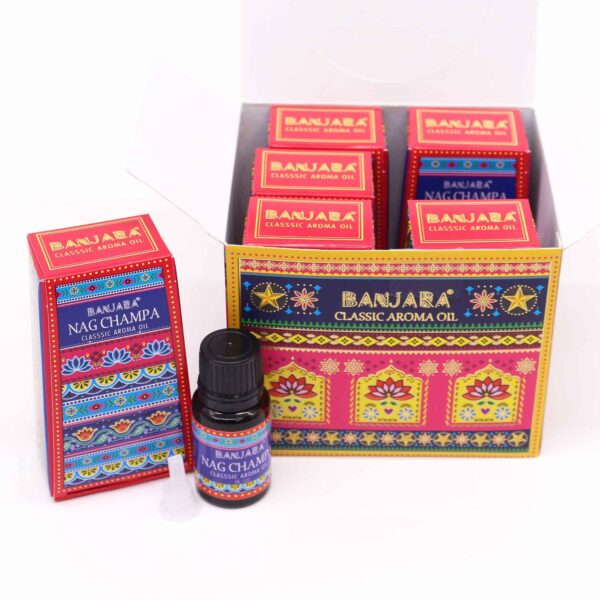 Second image of Aceite con Fragancia de la India Banjara 10ml - Nag Champa