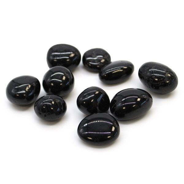 L Tumble Stones - Tourmalina Negra