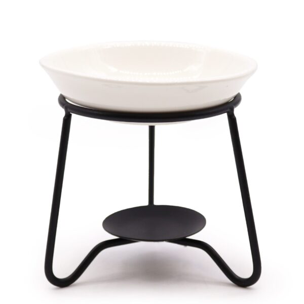 Soporte simple de cerámica y metal