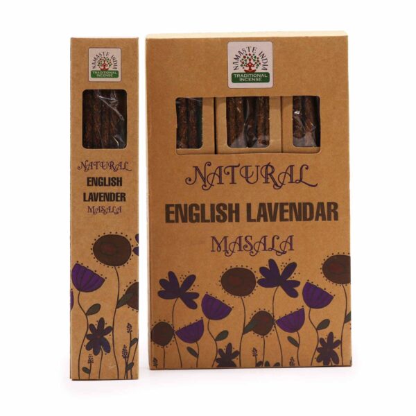Second image of Incienso Botánico Natural Masala - Lavanda Inglesa