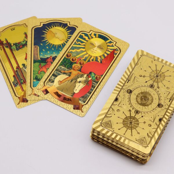 Second image of Cartas del Tarot Doradas