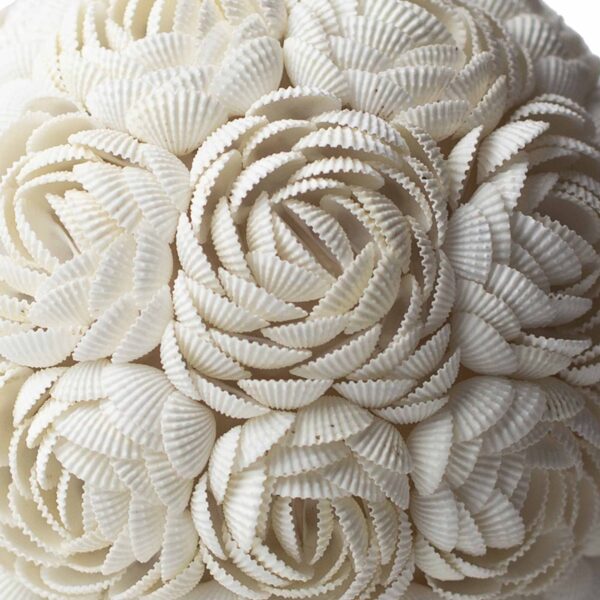 Second image of Lámpara Boho Sea Shell - Globo Rosa - 20cm