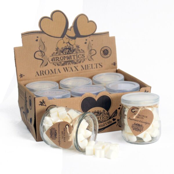 Second image of Pastillas de cera aromática - Menta y Eucalipto