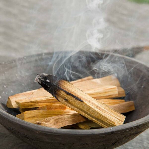 Second image of 100g Palos de árbol verde de palo santo 10-15 Palitos