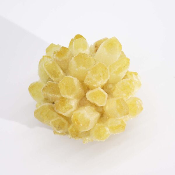 Second image of Racimo Artesanal de Cuarzo Natural - Cuarzo Amarillo Fantasma (aprox 250-300gm 8cm)