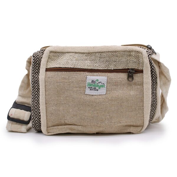 Second image of Bolso Messenger - Cáñamo y Algodón