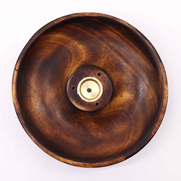 Second image of Disco porta incienso para conos y varillas - Liso