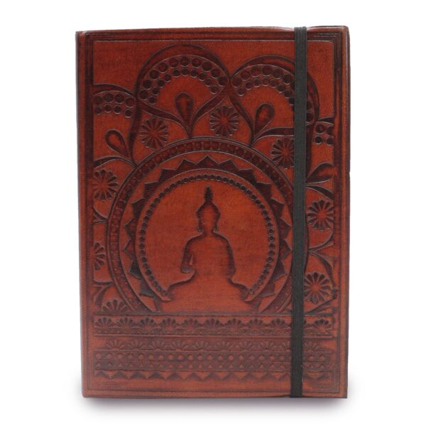 Second image of Cuaderno pequeño con elástico - Mandala tibetano