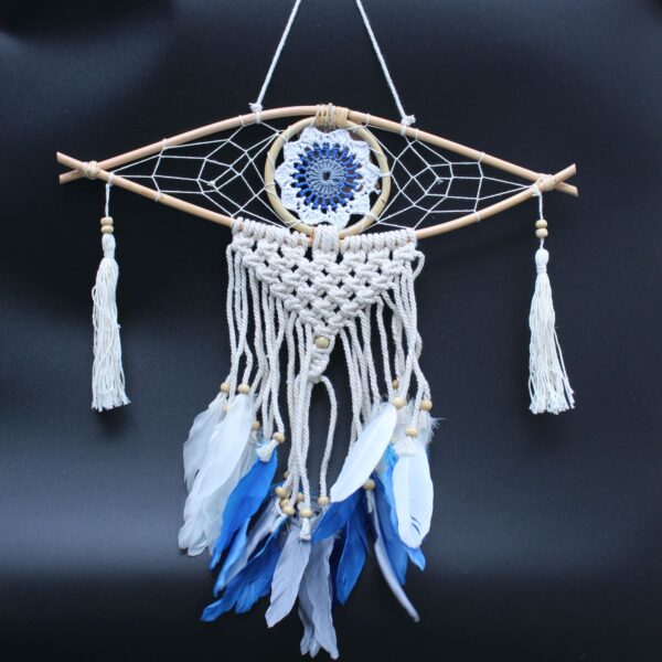 Second image of Atrapasueños - Sm Macramé Ojo Colores Surt