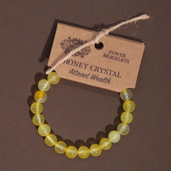 Second image of Brazalete de Energía - Cristal de miel
