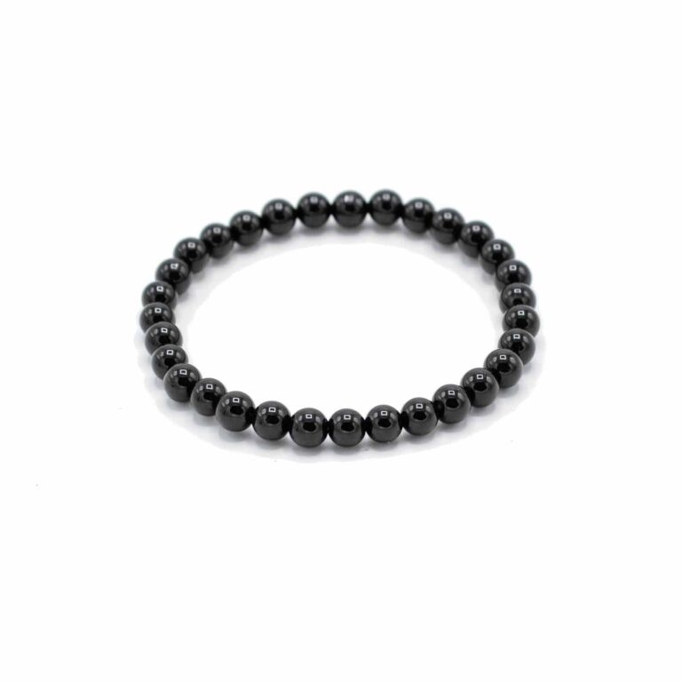 Pulsera de Manifestación de Piedras Preciosas - Ágata Negra - Protección