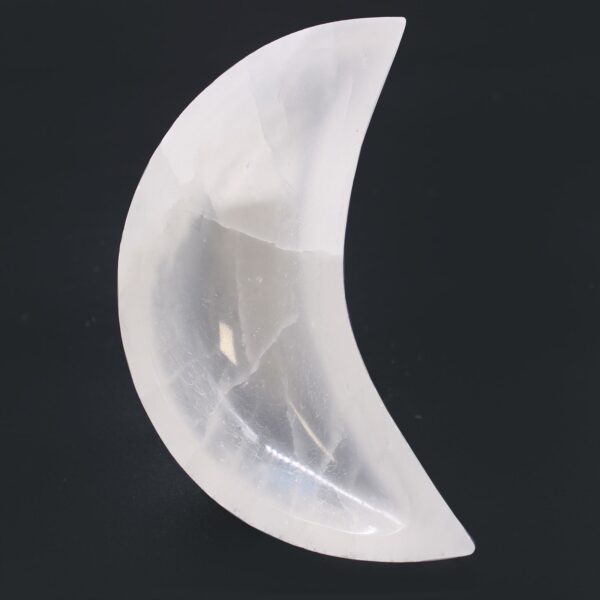 Second image of Cuenco de luna selenita - 15cm
