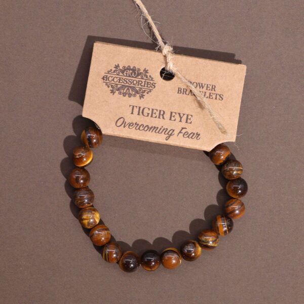 Second image of Brazalete de Energía - ojo de tigre