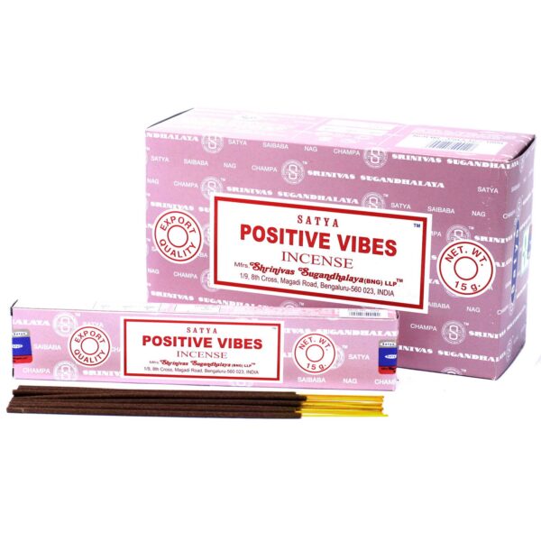 Second image of Varillas de Incienso Satya 15gm - Vibras positivas