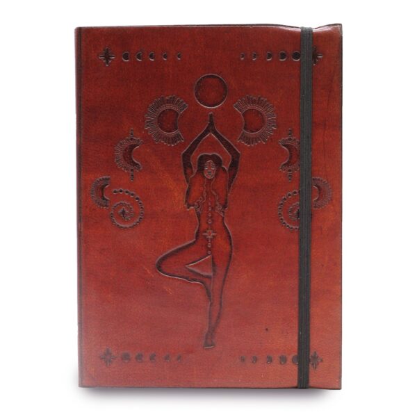 Second image of Cuaderno pequeño con elástico - Diosa Cósmica