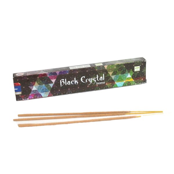 Second image of Incienso Satya Black Crystal Incense - 15g