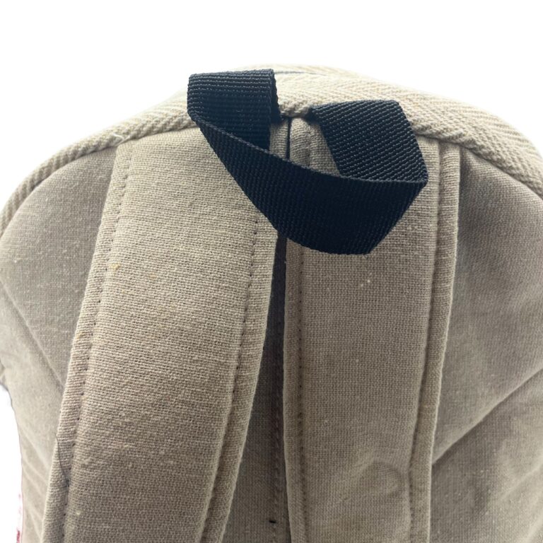 Mochila mediana de cáñamo Tiedye - 7 chakras