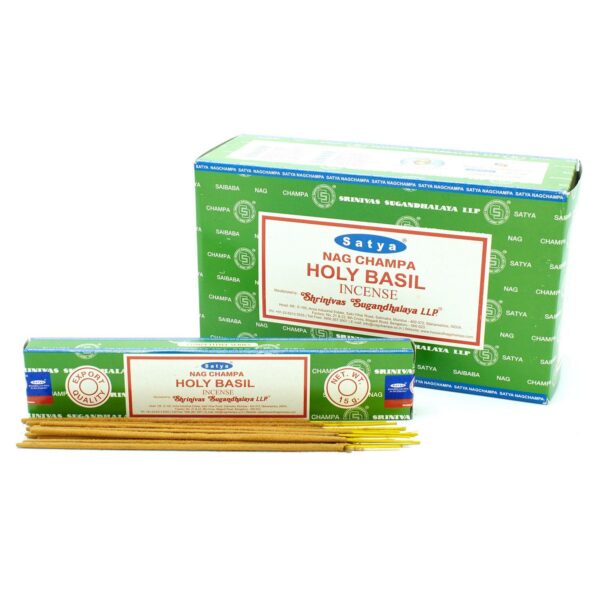 Second image of Varillas de Incienso Satya 15g - Holy Basil