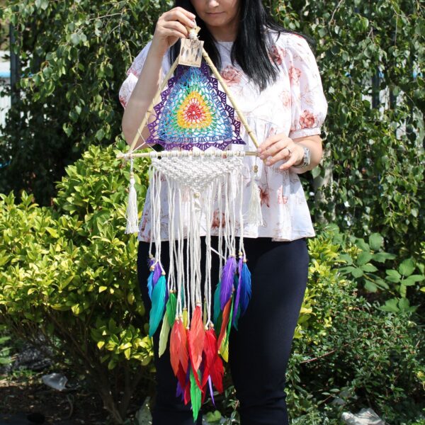 Second image of Bali Dreamcatchers - Med Multi Pyramid