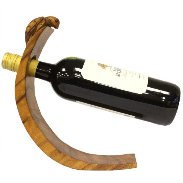 Second image of Soporte de Botellas de Vino - Tortuga