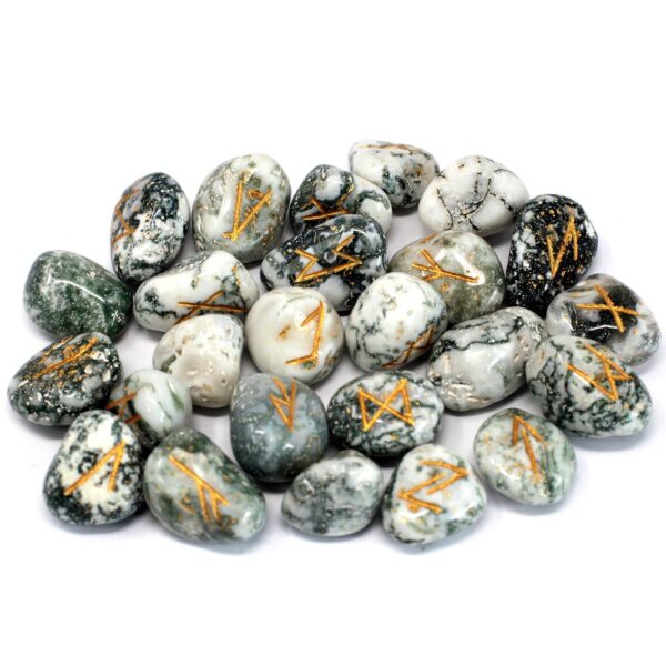 Second image of juego de Runa de la India en bolsas - Árbol de ágata