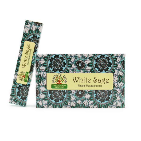 Second image of Incienso Namaste Mandala Masala - Salvia Blanca