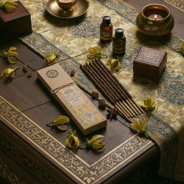 Second image of Resina ritual en palito - Ylang Ylang