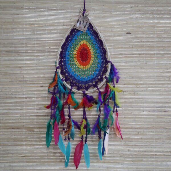 Second image of Bali Dreamcatchers - Large Multi Teardrop