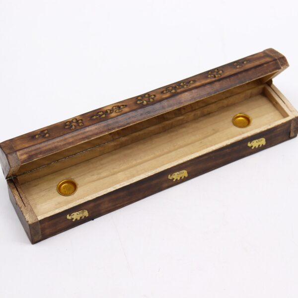 Second image of Smoke Boxes Natural Mango Wood