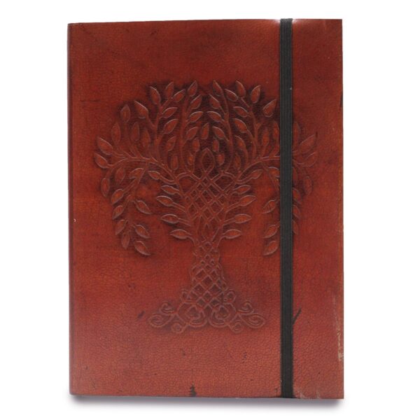 Second image of Cuaderno pequeño con elástico - Árbol de la vida