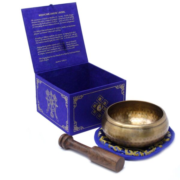 Second image of Cuenco tibetano set - Medicina Buda 10cm (min 500gm)